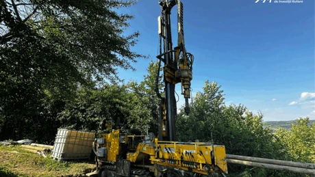 Autostrada A13 Brașov - Bacău: Forajele geotehnice pentru studiul de fezabilitate, realizate în proporție de o treime