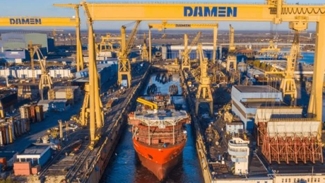 Şantierul Naval Damen Mangalia. 