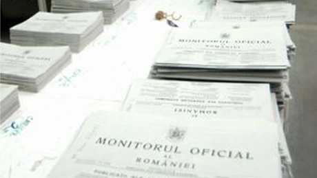 Decretul de promulgare a legii pentru primul pachet de măsuri fiscal-bugetare a fost publicat în Monitorul Oficial