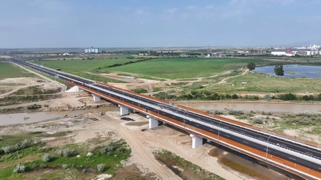 Autostrada Moldovei A7: Mâine se deschide mega-podul peste râul Buzău, construit de UMB - DRDP Buzău