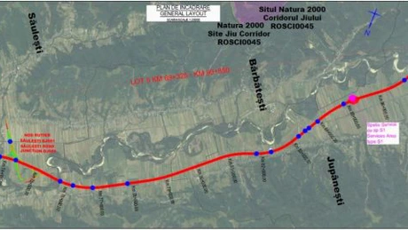 Drum de mare viteză Craiova - Tg Jiu: Au fost depuse patru oferte pentru lotul 5