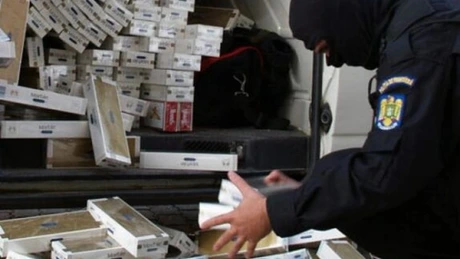 Botoşani: Ţigări de contrabandă în valoare de peste 125.000 de lei, confiscate; poliţiştii de frontieră au făcut uz de armă