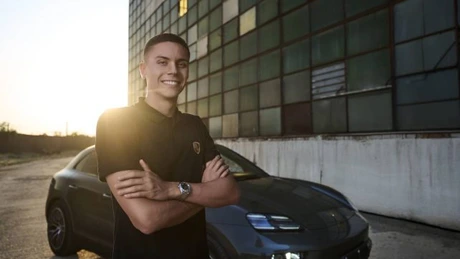 David Popovici, primul român care devine Friend of the Brand Porsche