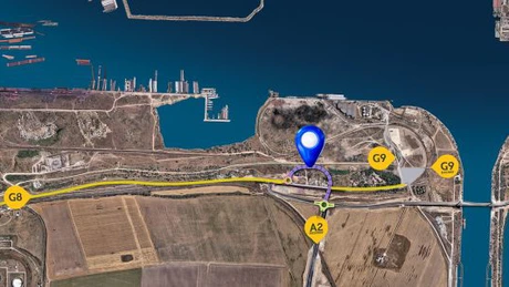 Administrația Porturilor Maritime a semnat contractul de finanțare pentru lărgirea la patru benzi a drumului dintre Poarta 7 și Poarta 9 din Portul Constanța