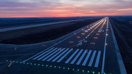 CNAB: Pista nr. 1 a Aeroportului Henri Coandă s-a redeschis, după 6 zile de lucrări la căile de rulare