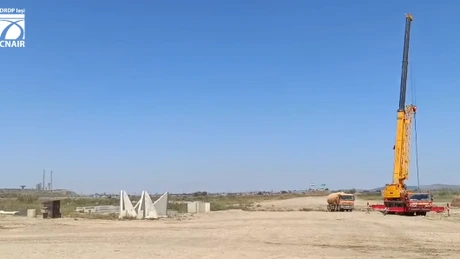 VIDEO Autostrada A7 Focșani - Bacău: Ce lucrări execută muncitorii lui Umbrărescu pe lotul 3, ajuns la un stadiu de 31%