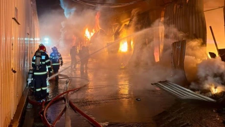 Incendiul masiv de la 