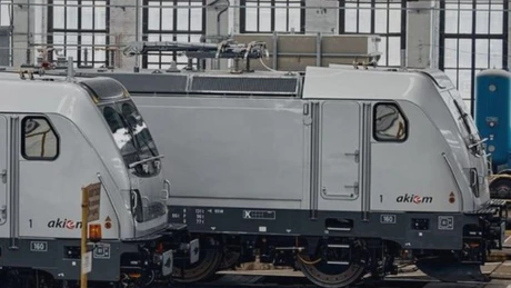 ARF prezintă azi prima locomotivă electrică TRAXX 3 MS cumpărată de România în ultimii 15 ani