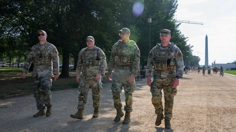 SUA - State republicane trimit trupe la Washington pentru a-l sprijini pe Trump în lupta cu bandele de infractori