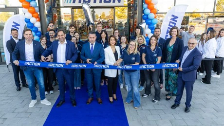 Action, lanţul olandez de magazine „cu 1.500 de produse sub 5 lei” a deschis astăzi primul magazin din România
