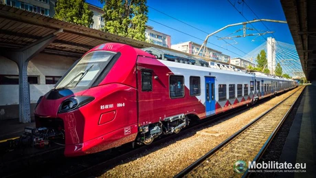 A șasea ramă Coradia Stream de la Alstom a ajuns în București