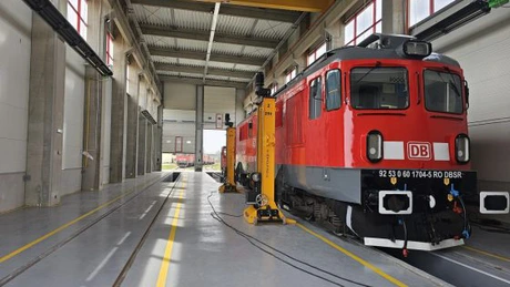 Deutsche Bahn, cel mai mare transportator feroviar de marfă din Europa, investește într-o nouă hală de întreținere și reparații locomotive în România