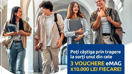 Anunț important pentru studenții sub 26 de ani. Zero comisioane pe viață dacă își deschid acum cont. Oferta Exim Banca Românească