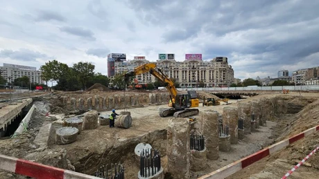 Există riscul ca lucrările la planșeul Unirii să fie oprite în 2026. Stadiul acestora este de 25%, iar datoriile acumulate ajung la 135 de milioane de lei
