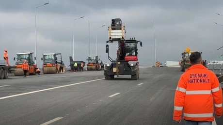FOTO Autostrada Moldovei: Inspecție preliminară pe următoarele loturi UMB care vor fi deschise din A7