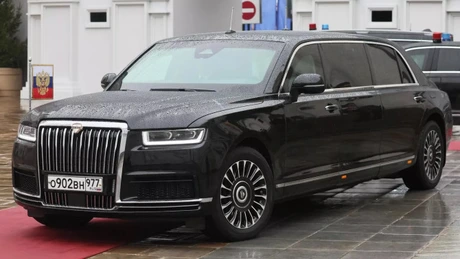 O unitate a gigantului Gazprom a cumpărat producătorul rus de maşini de lux Aurus