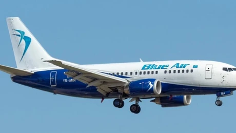 Două avioane ale Blue Air, scoase din nou la licitație. Care sunt prețurile