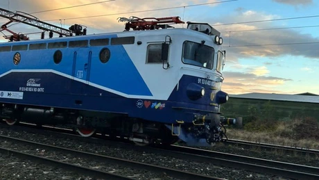 VIDEO A doua locomotivă electrică modernizată la Brașov prin PNRR a fost predată vineri CFR Călători. Câte vor mai fi livrate anul acesta