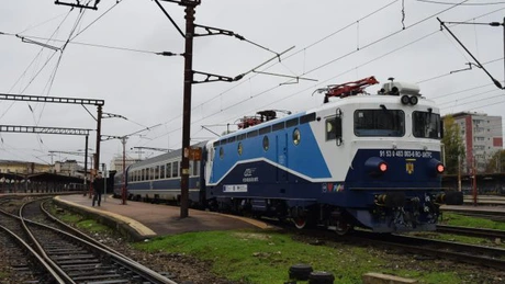 VIDEO A treia locomotivă electrică modernizată la Brașov prin PNRR, gata să revină pe șine