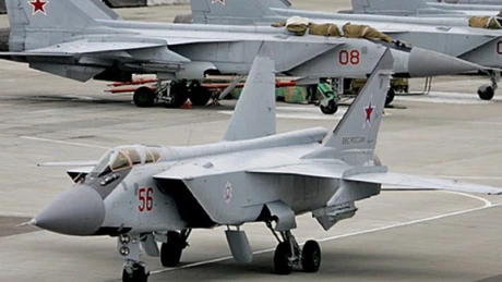 Un avion rusesc MiG-31 înarmat cu o rachetă hipersonică Kinjal trebuia să ajungă în România, spun rușii. FSB ar fi dejucat acest complot