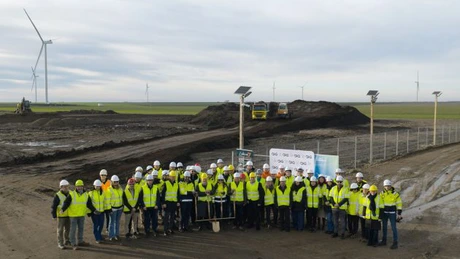 Un nou parc eolian a început să se construiască în România. Bate un nou record