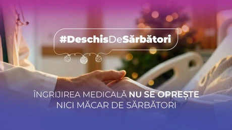 Sănătatea nu intră în vacanță: în spitalul de recuperare din Orașul Medical, îngrijirea medicală continuă și de sărbători