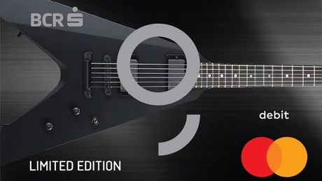 BCR lansează cardul George Mastercard Metal în ediție limitată, dedicat concertului Metallica de la București