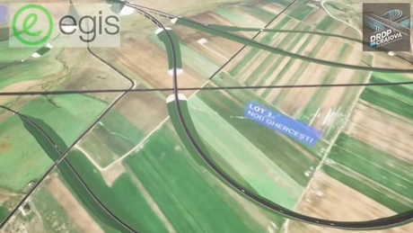 VIDEO Autostrada Craiova - Filiași: Cum va arăta lotul 1, de 10 kilometri