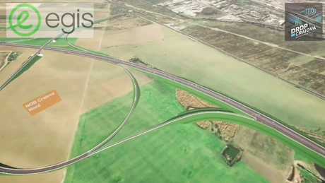VIDEO Autostrada Craiova - Filiași: Cum va arăta lotul 2, lung de peste 14 kilometri