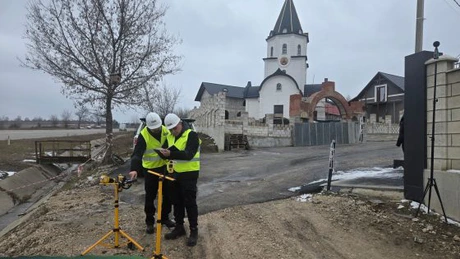Firmă românească, implicată în modernizarea unui drum din Republica Moldova, la granița cu România
