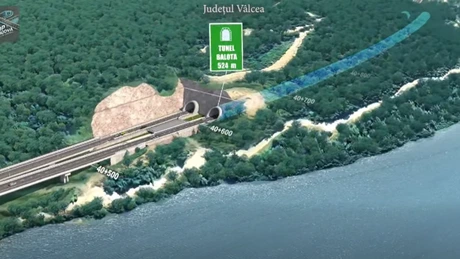 Autostrada Sibiu - Pitești: Turcii de la Mapa - Cengiz au primit autorizație de construire pentru tunelul Balota și încă 15 viaducte