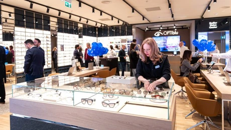 OPTIblu redeschide magazinul din Galeria Feeria, Băneasa Shopping City, și aduce în premieră în România un nou concept de retail de optică