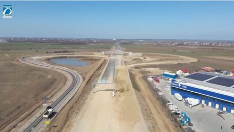 Autostrada Bucureștiului A0: Deși progresul fizic a ajuns la 80% pe lotul 3 Nord, mobilizarea este încă scăzută în șantier - șeful CNAIR
