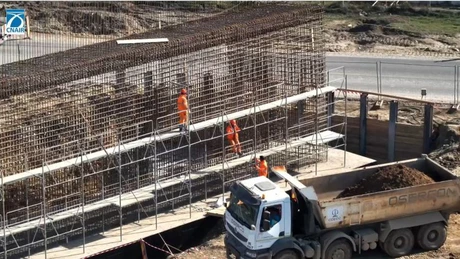 Autostrada Bucureștiului A0: Peste 150 de muncitori mobilizați pe șantierul lotului 3 Nord. Când va fi gata