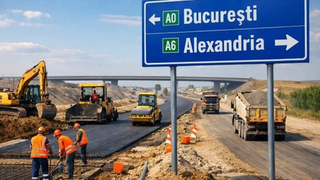 Autostrada Sudului A6: A fost emis acordul de mediu pe tronsonul București - Alexandria