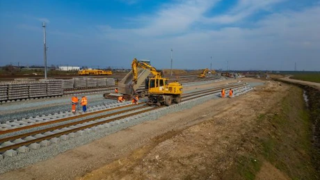 Portul Constanța: Lucrările la infrastructura de cale ferată din stația Valu lui Traian, în curs de finalizare