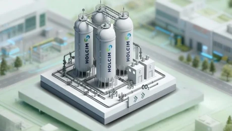 Premieră în România: Holcim aduce la Câmpulung tehnologia care „înghite” poluarea și va produce ciment cu emisii aproape zero