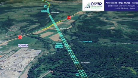 Autostrada Unirii A8: Umbrărescu începe proiectarea pe încă 64 de kilometri