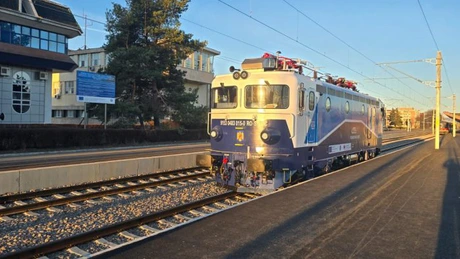 A șaptea locomotivă electrică modernizată la Brașov prin PNRR a fost predată CFR Călători