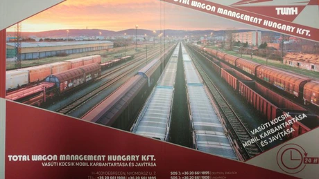 Companie din Ungaria, specializată în repararea vagoanelor, deschide sucursală în București