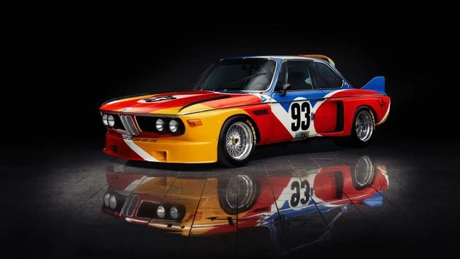 BMW Art Car World Tour, turneul unor spectaculoase mașini de colecție, ajunge și în România