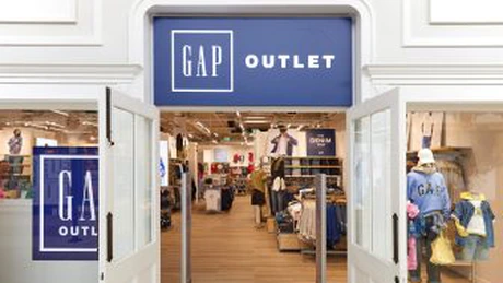 Celebrul brand american GAP a revenit pe piața locală cu un magazin cu reduceri permanente de 30-70%