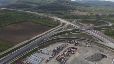 VIDEO Autostrada A1 Sibiu - Pitești: Doar 10 procente ne mai despart de deschiderea circulației pe încă o secțiune - șeful CNAIR