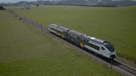 FOTO - VIDEO Cum arată trenurile Siemens pe hidrogen care vor veni în România și pe unde vor circula