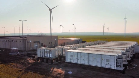 FOTO Prima baterie a Hidroelectrica, cea de la Crucea, va fi operațională în trei luni. Autorizație așteptată de la ANRE