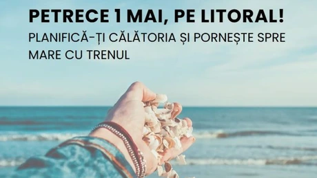 Trenuri suplimentare spre litoral pentru minivacanța de 1 Mai