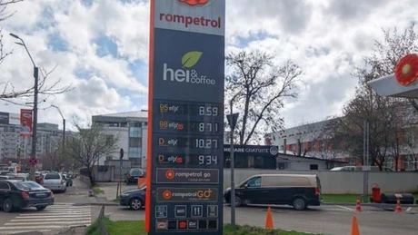 Surpriză de proporții în stațiile Rompetrol: motorina premium s-a ieftinit masiv, prețul este mult sub 10 lei/litru și mult sub cel al motorinei standard