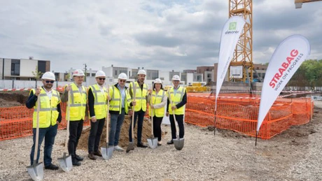 Alesonor și STRABAG încep construcția a 172 de locuințe verzi în Amber Forest din Tunari