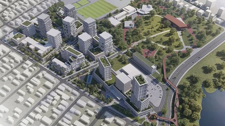 Boom imobiliar la Constanța: Hagag vrea să construiască 2.100 de locuințe peste drum de Delfinariu