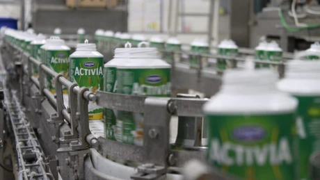 Danone a investit 10 milioane de euro în fabrica de la București pentru a putea exporta mai mult. Livrează în 18 țări